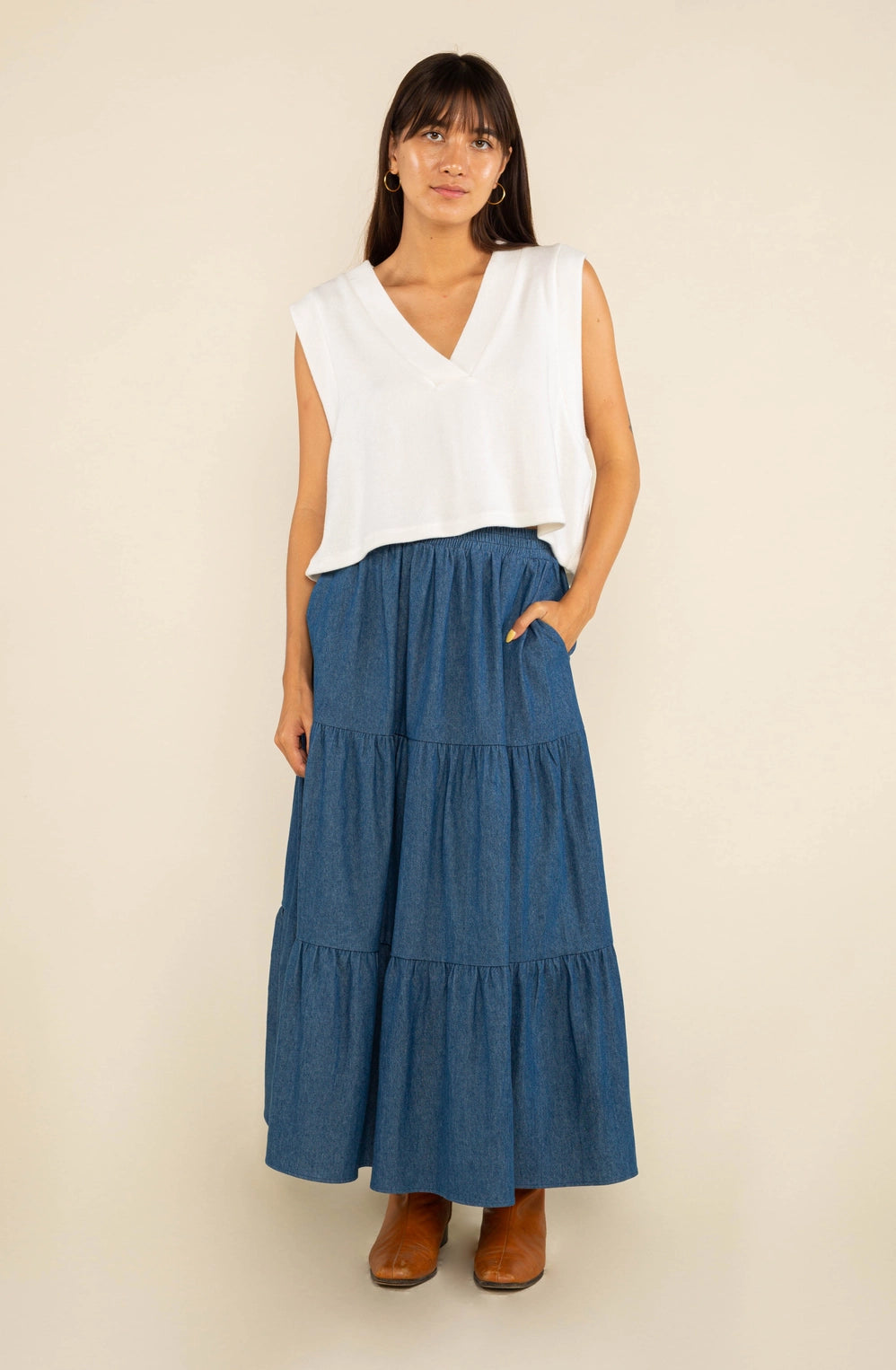 Main Character Midi Skirt