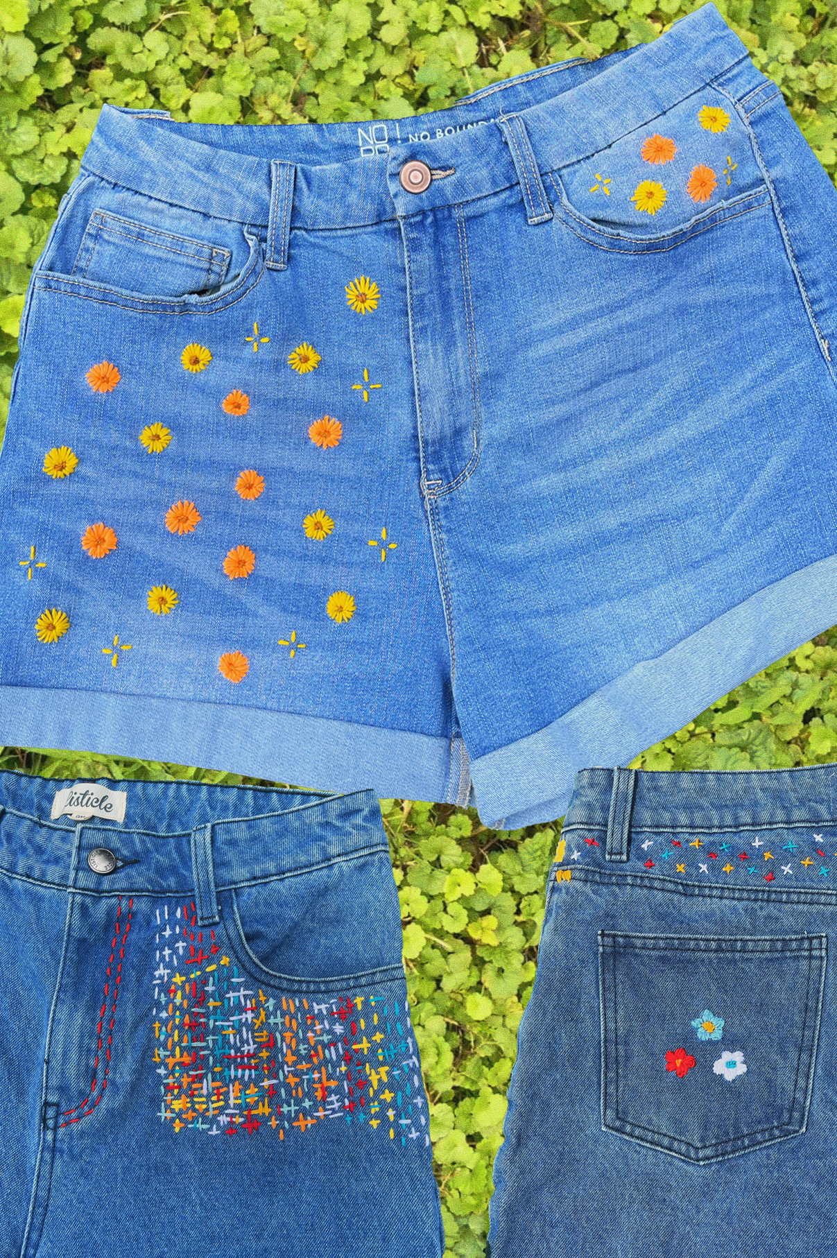 SEND IN YOUR DENIM | Surprise EMBROIDERED Jeans