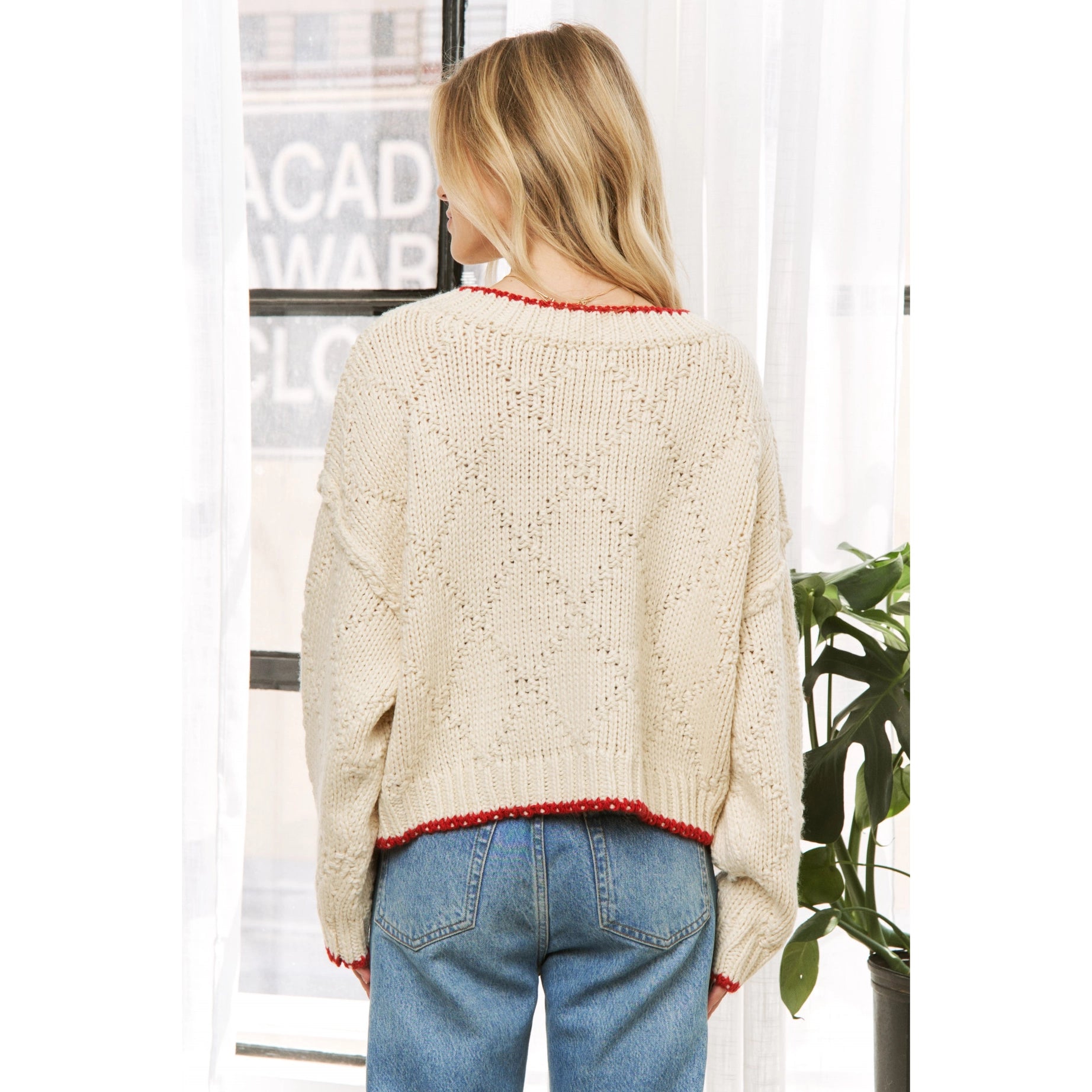 Lakeside Evenings Cropped Sweater