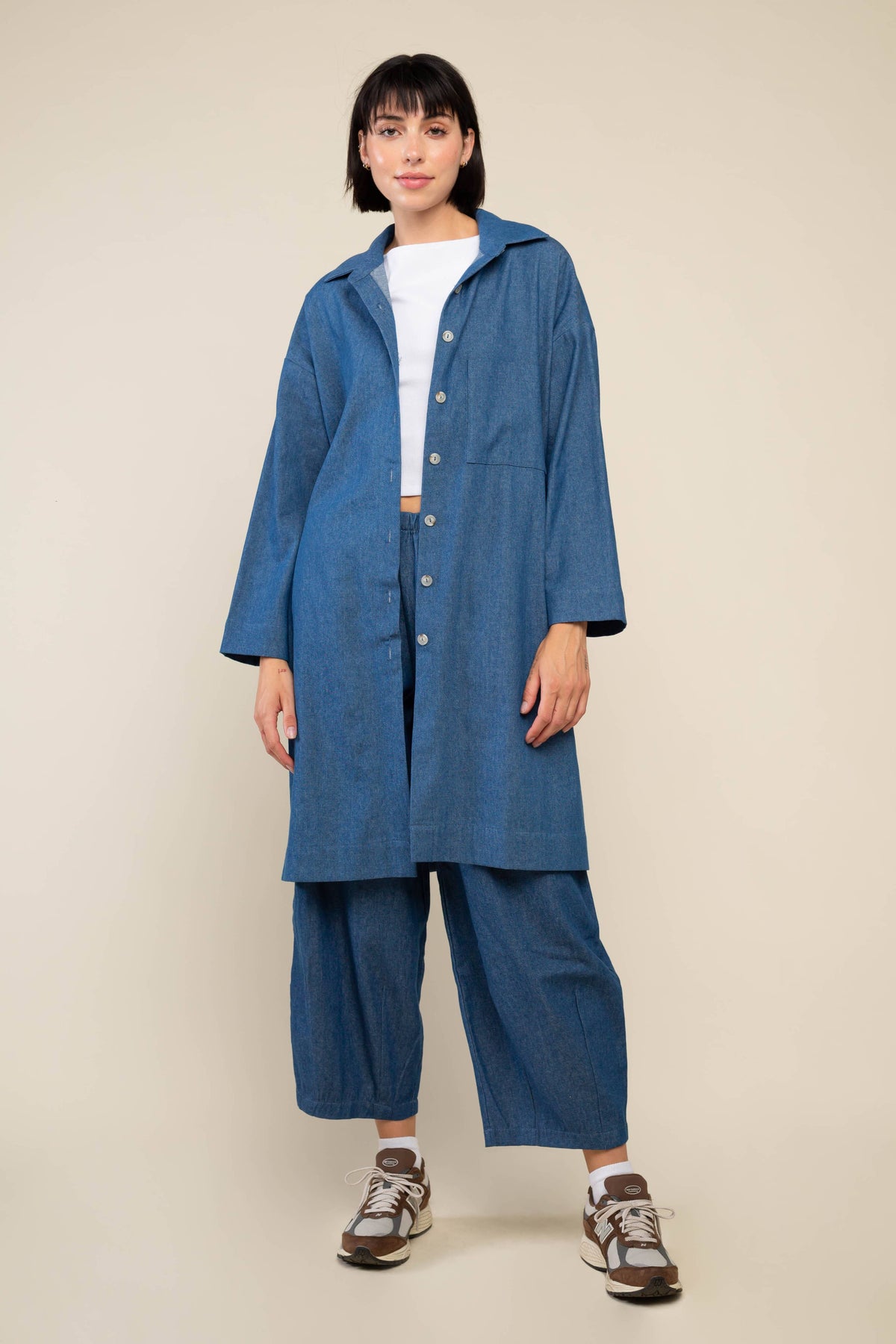 Esme Denim Chore Overshirt