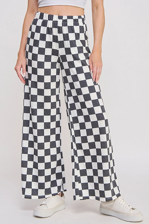 Cozy AF Checkerboard Pants