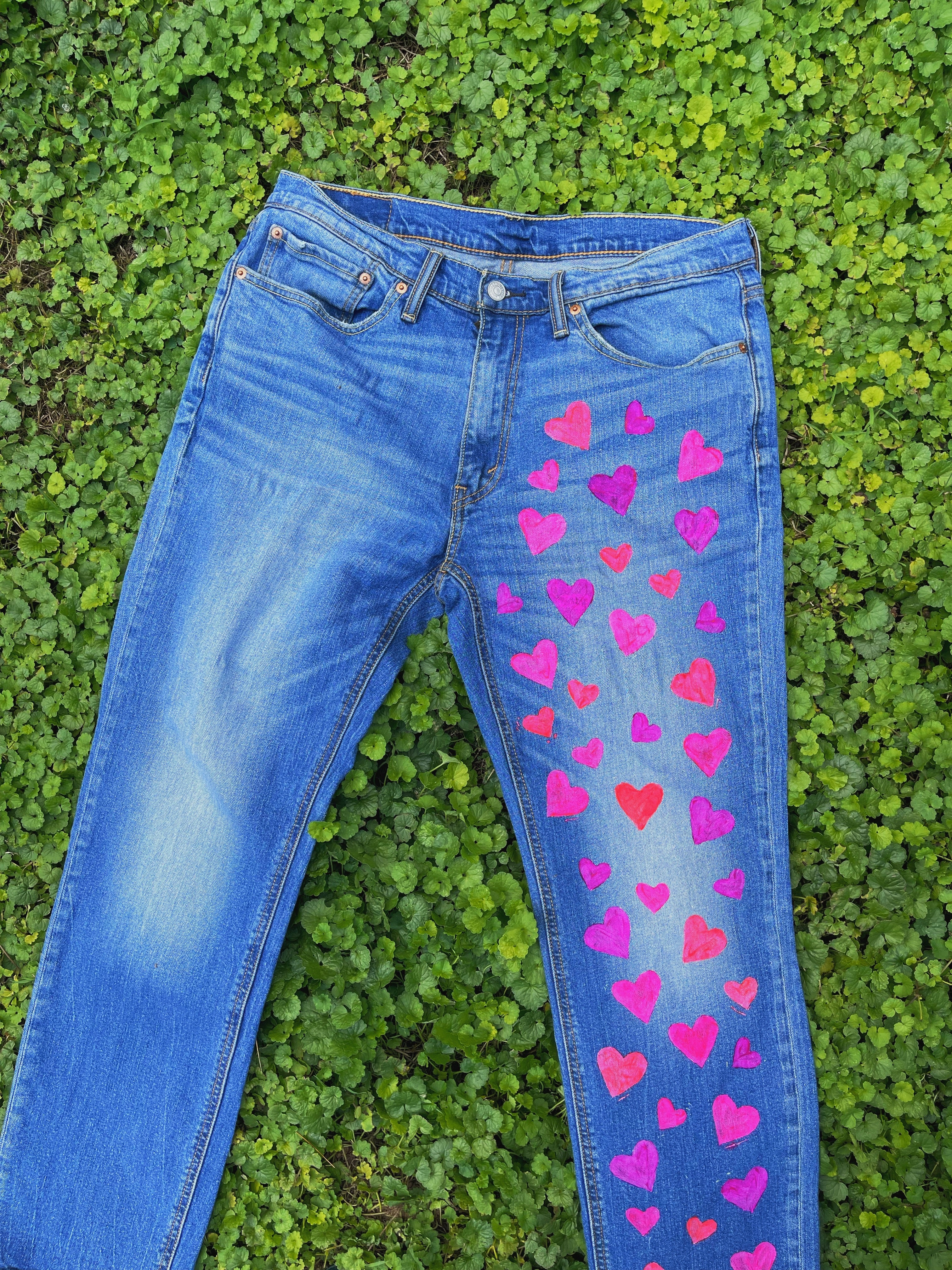 SEND IN YOUR DENIM | Surprise PAINTED Jeans