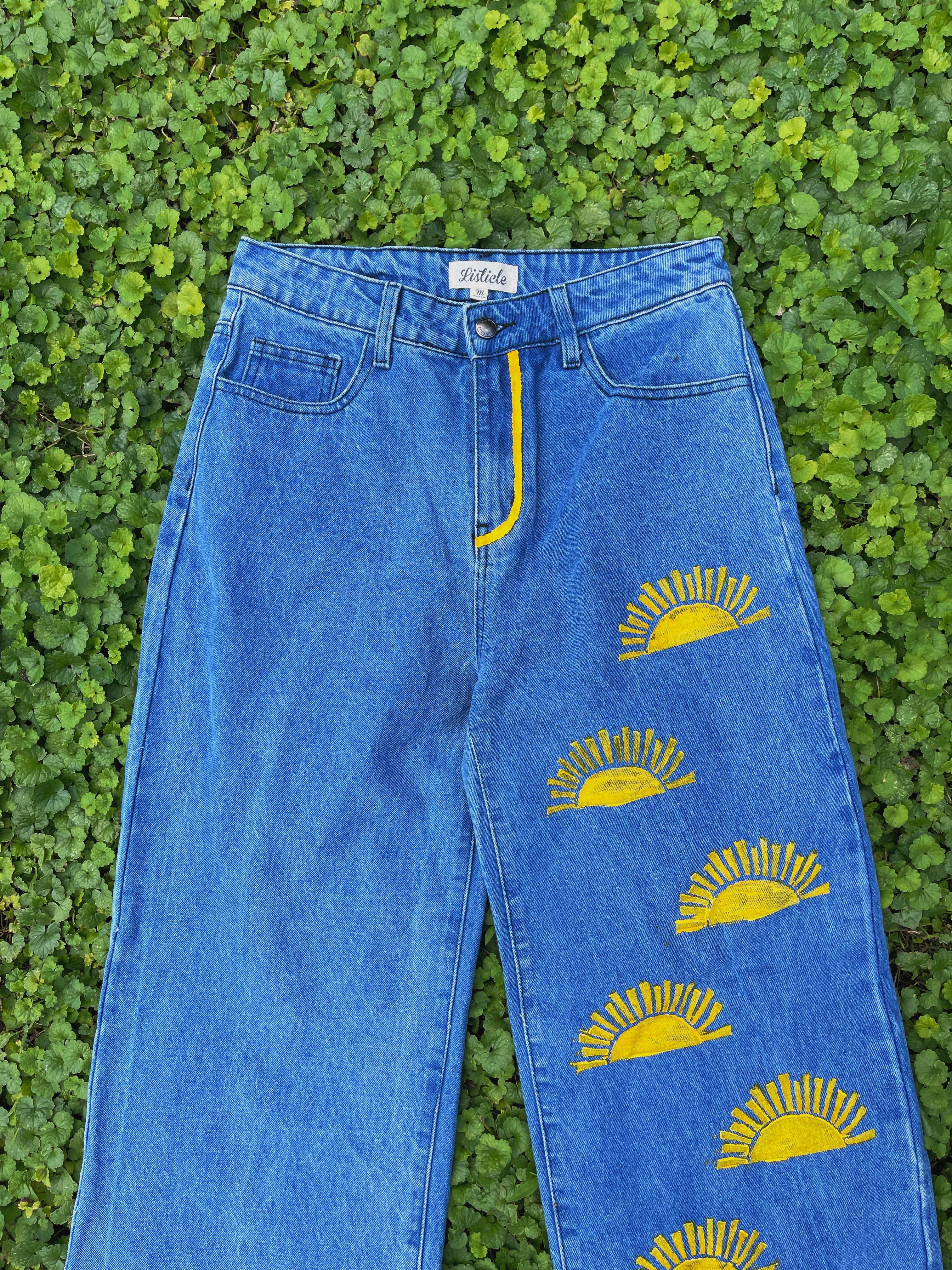 SEND IN YOUR DENIM | Surprise PAINTED Jeans