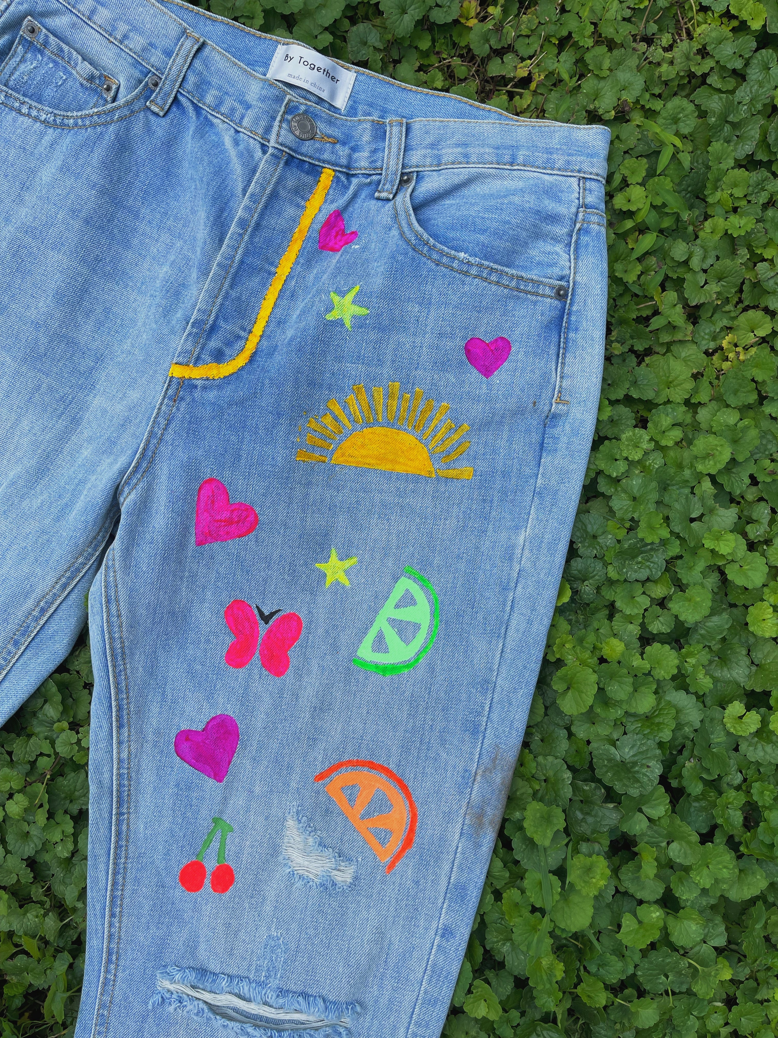 SEND IN YOUR DENIM | Surprise PAINTED Jeans