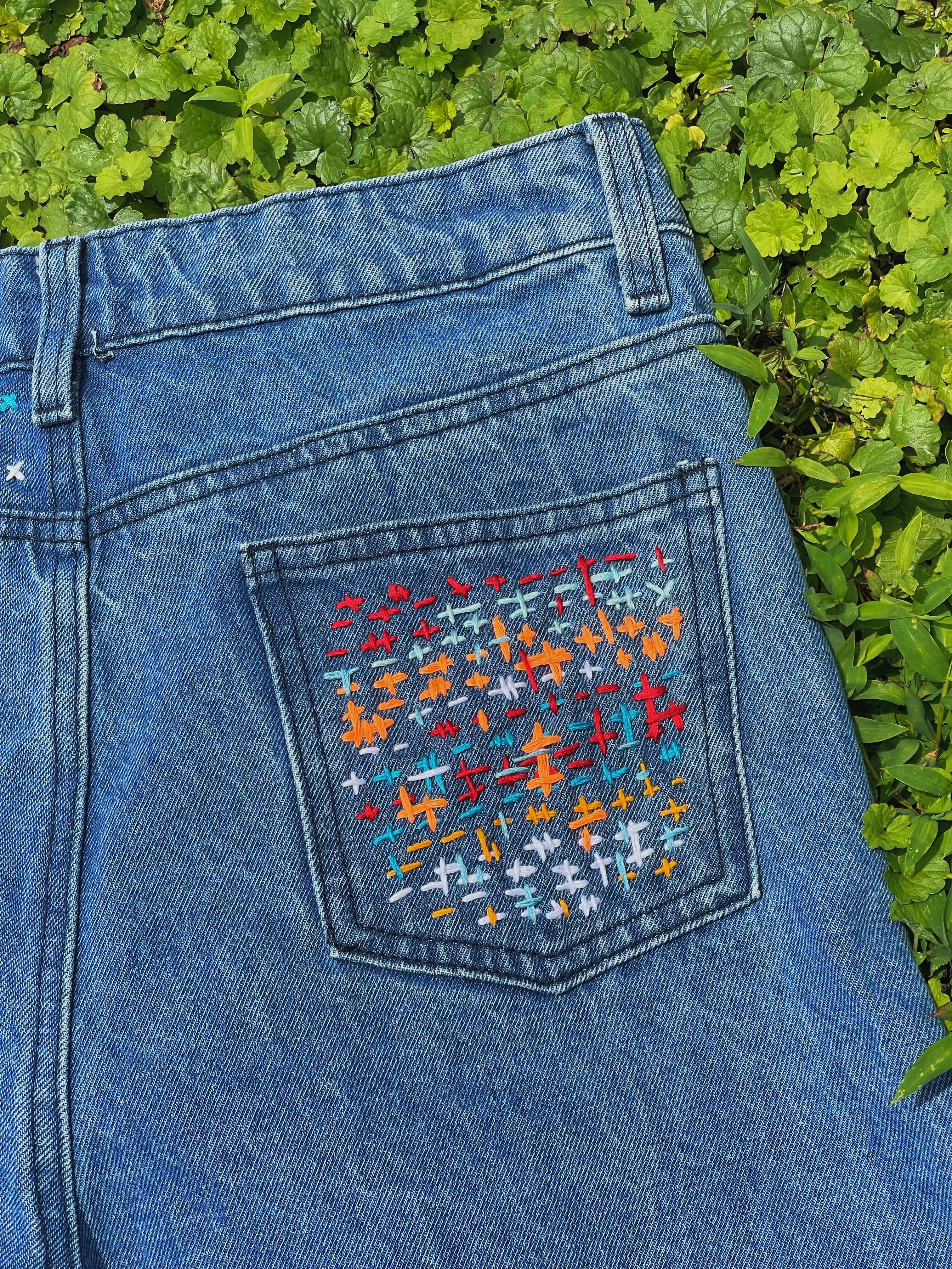 SEND IN YOUR DENIM | Surprise EMBROIDERED Jeans