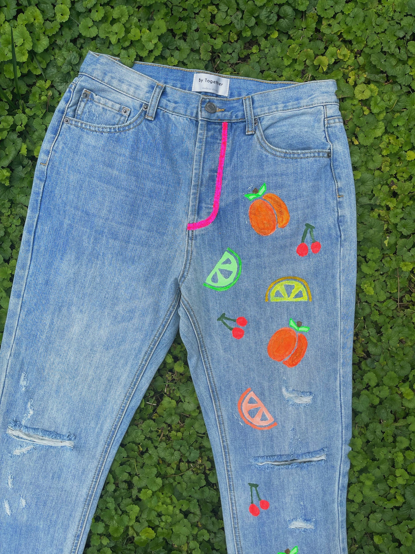 SEND IN YOUR DENIM | Surprise PAINTED Jeans