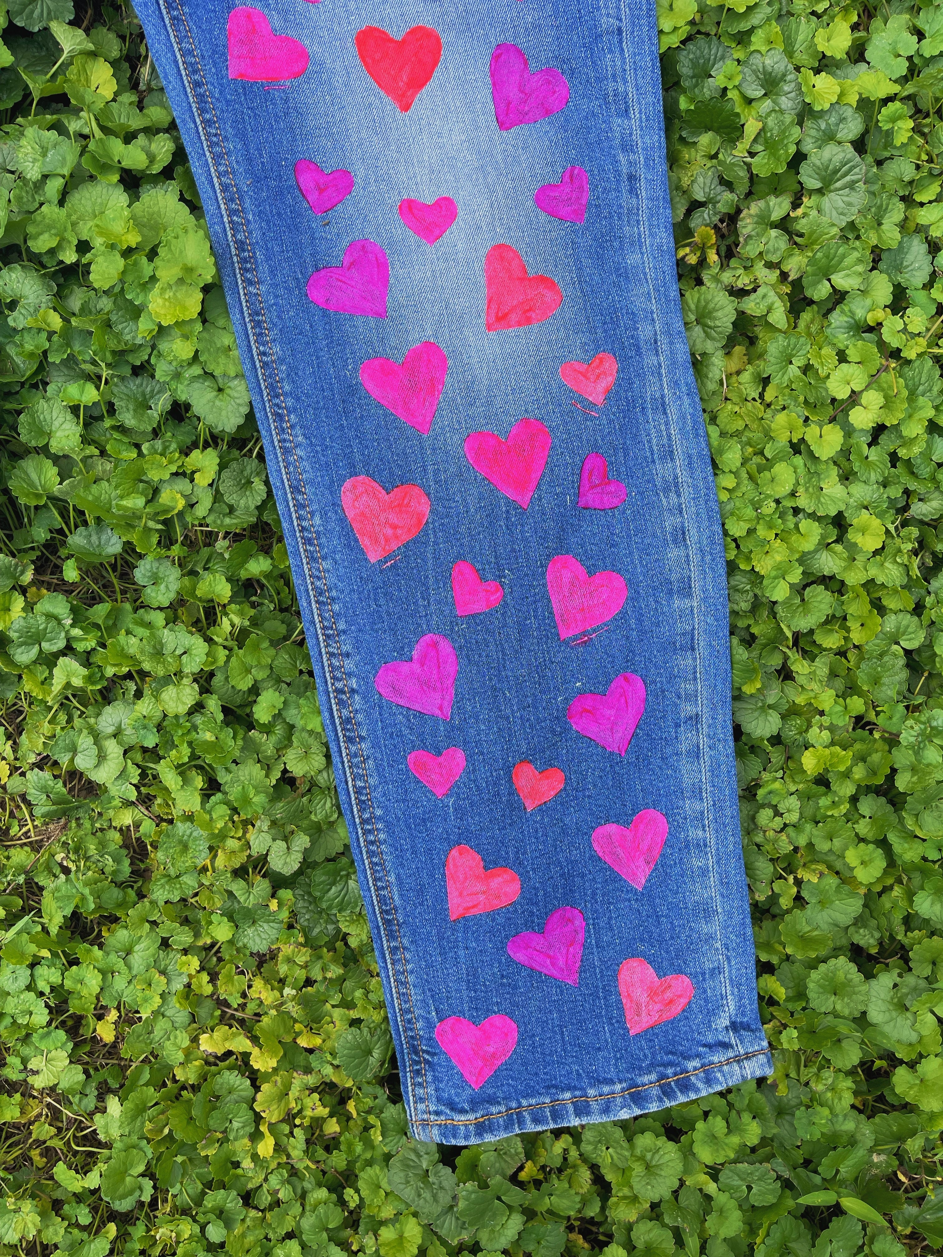 SEND IN YOUR DENIM | Surprise PAINTED Jeans