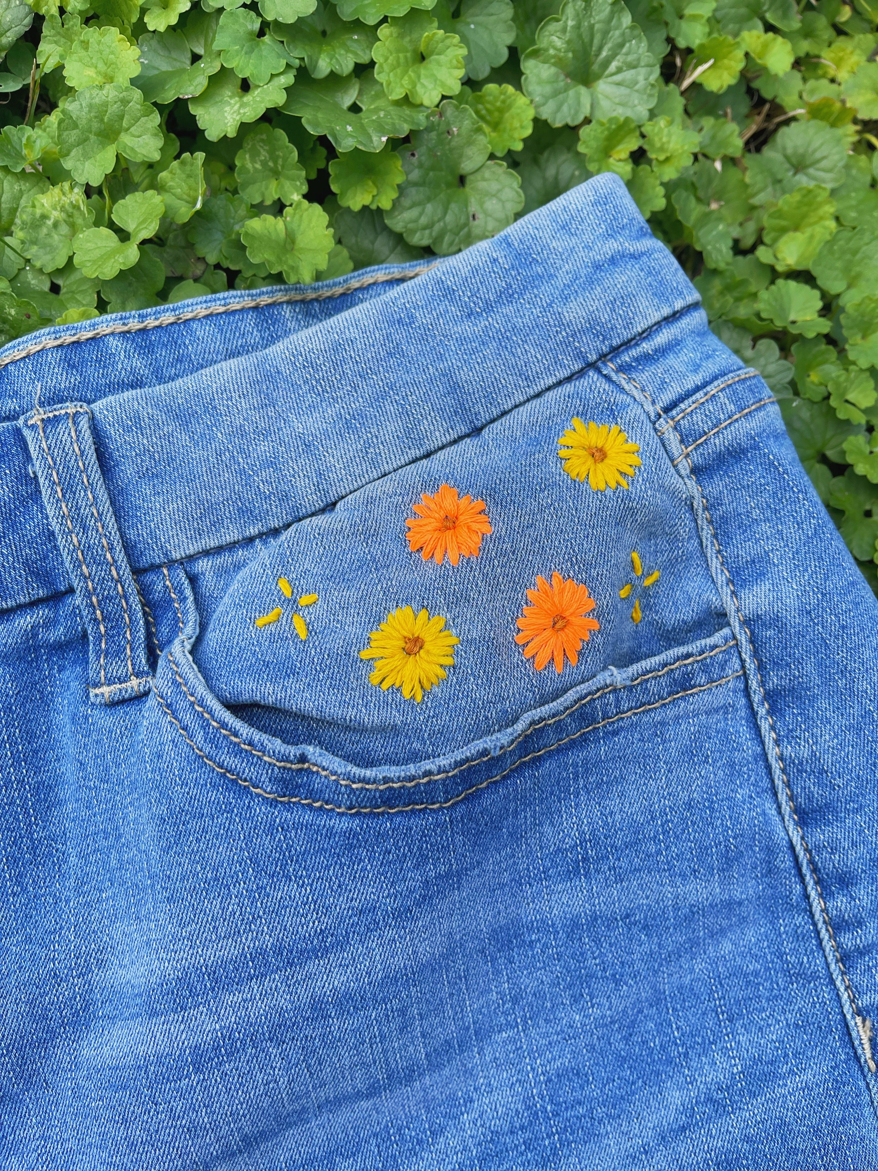 SEND IN YOUR DENIM | Surprise EMBROIDERED Jeans