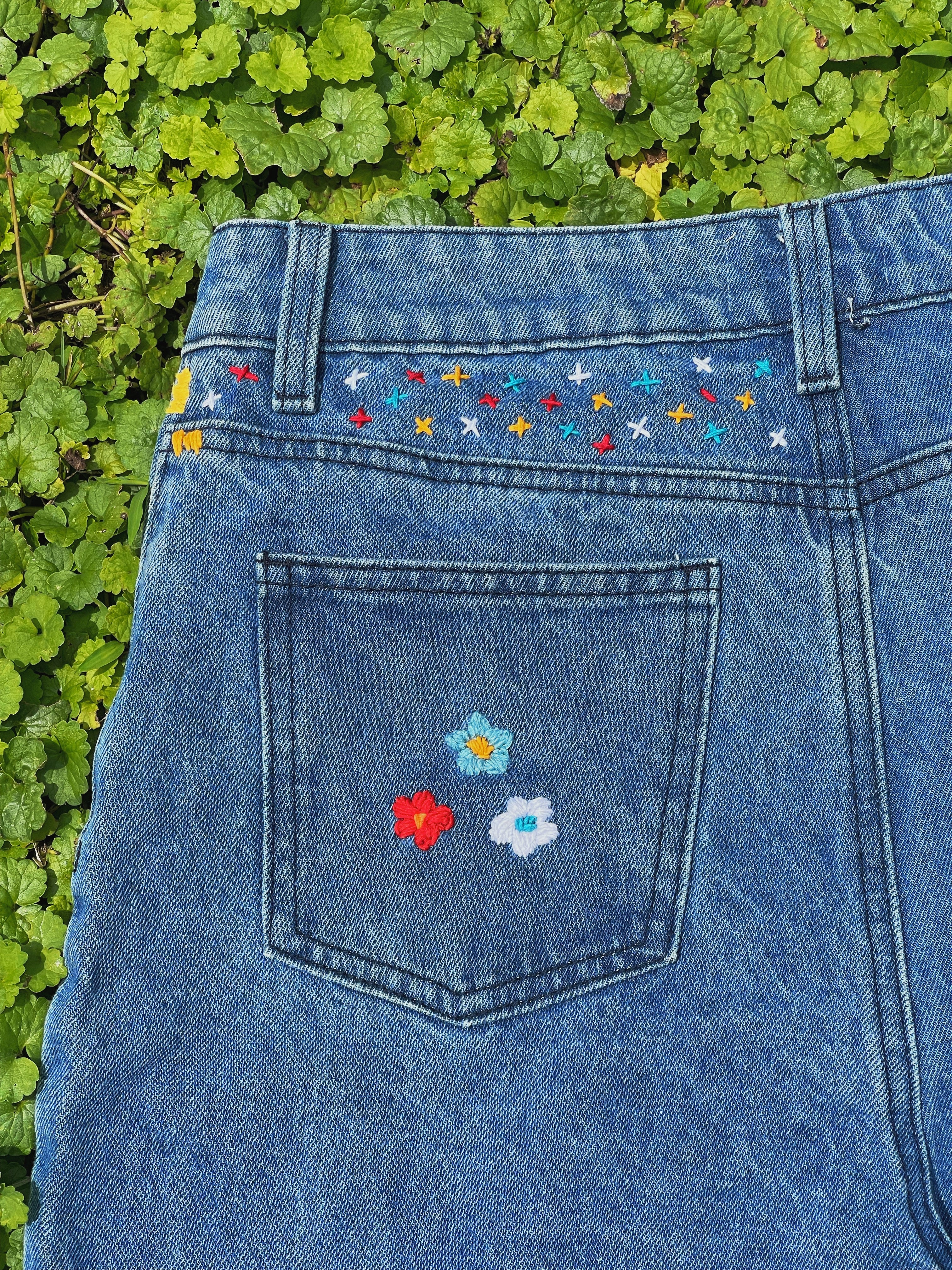 SEND IN YOUR DENIM | Surprise EMBROIDERED Jeans