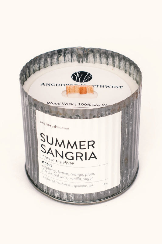 Summer Sangria | Wood Wick Candle