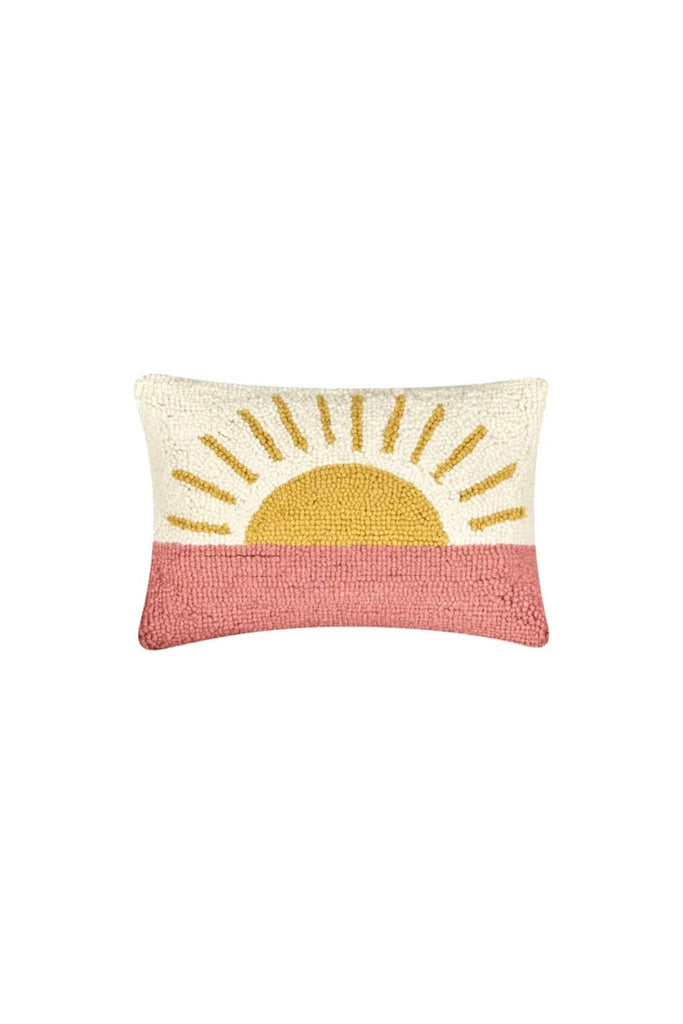 Pink Sunrise Pillow