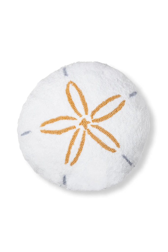 Sand Dollar | Hooked Pillow